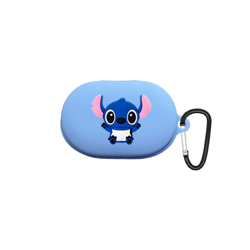 Disney cartoon Redmi Airdots protective case with hook suitable for Xiaomi Mi Redmi Airdots 1/2 Airdotse earphone charging case