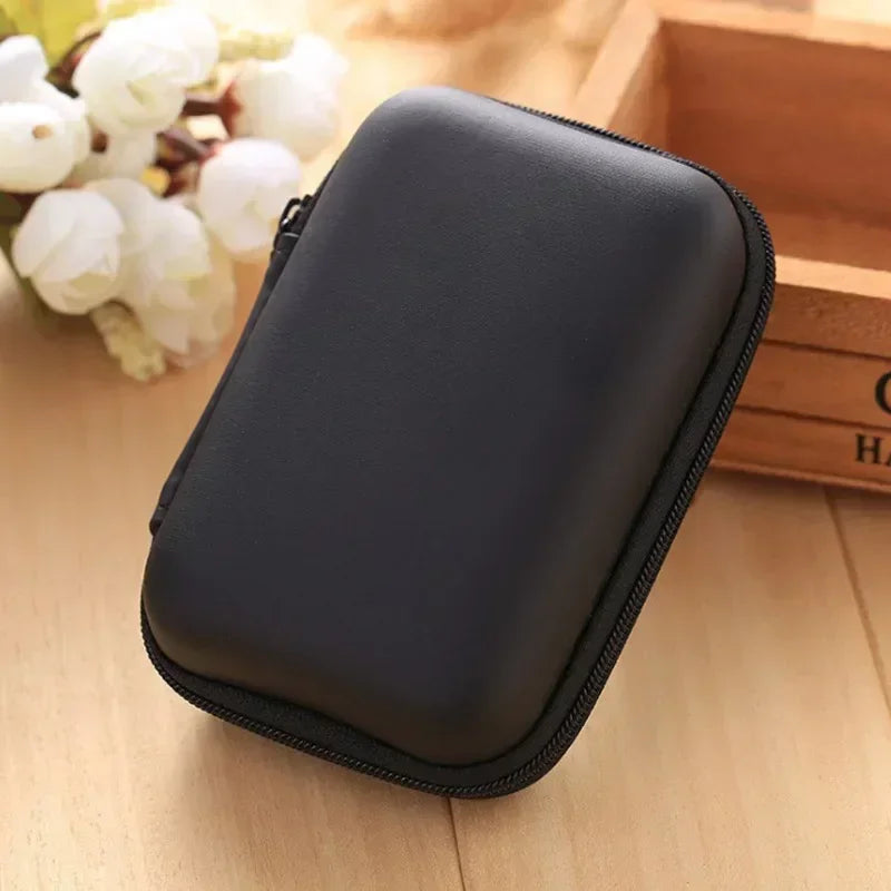 Mini Camera Case Bag Multi-functional Earphone Bag Video Waterproof Digital Portable Hard Bag EVA Storage Box Storage Bags 1Pc