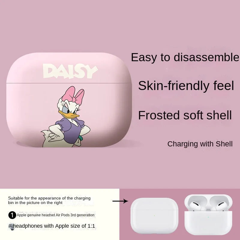 Cover for Apple AirPods 1 2 3 3rd Case for AirPods Pro Case Cute Cartoon Disney Anime Air Pords Pro2 Earphone Case Accessories