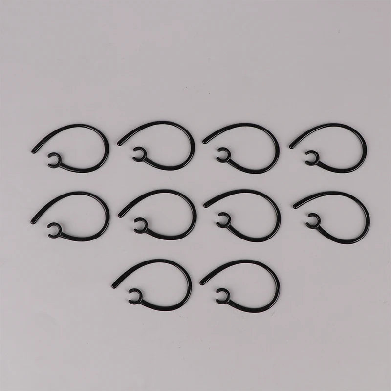 10Pcs Universal Bluetooth Headset Earhooks 6MM Hanger Accessories Hook Loop Universal Caps Ear Ear Ear Clip Hooks