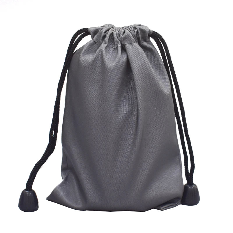 1PC Reusable Waterproof Drawstring Bags Power Bank Storage Bag for Electronic Gadgets Case Cover Earphone Pouch Bag