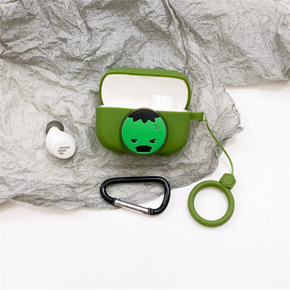 Cartoon Disney Marvel Earphone Case For EDIFIER TWS1 Pro Soft Silicone Wireless Bluetooth Earphone Protective Cover With Lanyard