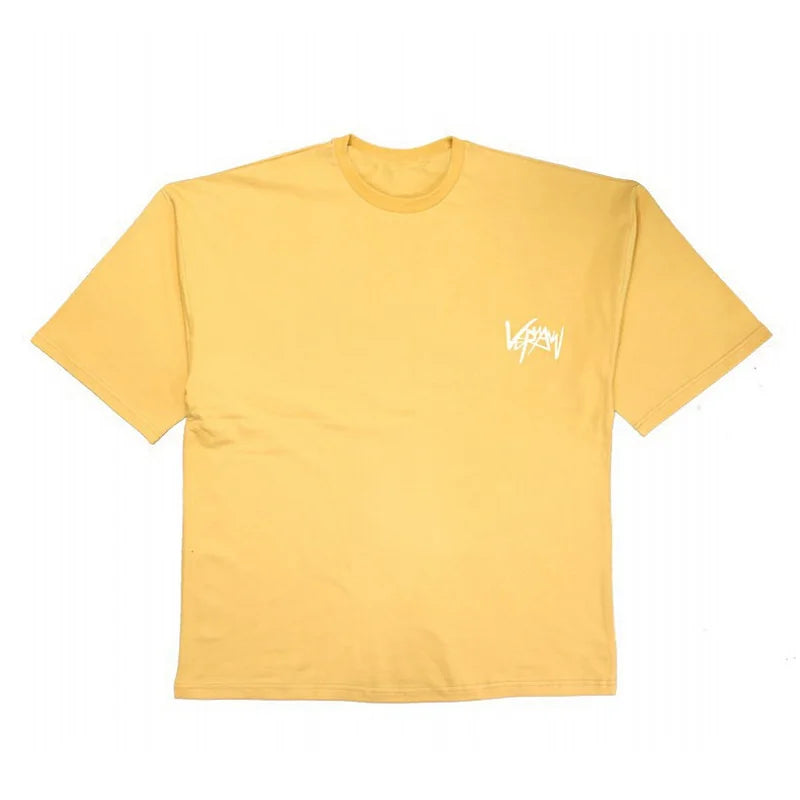 New Men's T Shirt Gym Bodybuilding Clothing Short Sleeve Men Fashion Casual For Male Tops Fitness Oversized Sweatshirt