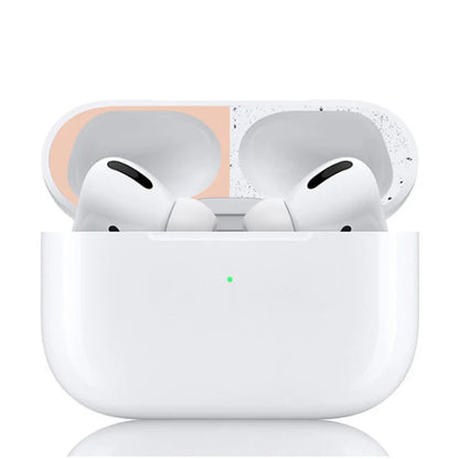 Metal Dust Guard Sticker Case for Apple Airpods Pro Earphone Cover for Airpods Air Pods pro Headphone Charging Box Accessories