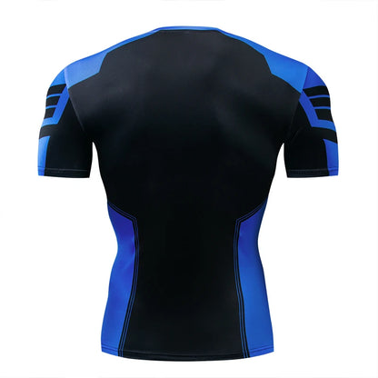 Summer New High Quality 3D Printed T shirts Men Compression Shirt Character Pattern Cosplay Costume Clothing Short Sleeve Tops