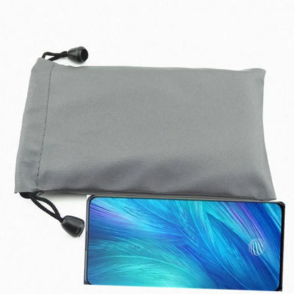 1PC Reusable Waterproof Drawstring Bags Power Bank Storage Bag for Electronic Gadgets Case Cover Earphone Pouch Bag