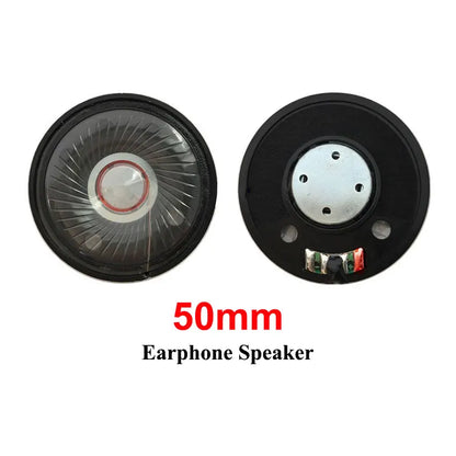 2PCS 27mm 30mm 40mm 50mm Headphone Speaker Driver Hifi Bluetooth Black / White Magnetic High-end Earphone Diy Loudspeaker Repair