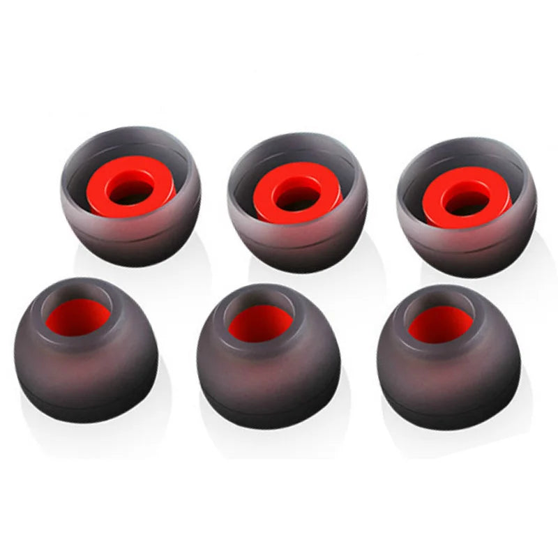 3/1 Pairs Ear Pads For Headphones Earphone Tips Silicone Ear Tips Small In-ear Earphone Covers Earbuds Eartips Accessories