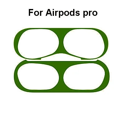 Metal Dust Guard Sticker Case for Apple Airpods Pro Earphone Cover for Airpods Air Pods pro Headphone Charging Box Accessories