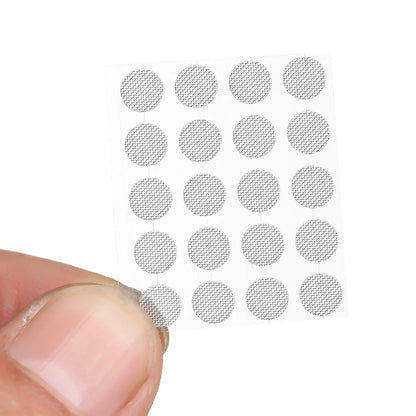 20Pcs/Set Dust Network Shell Steel Mesh 4mm 4.2mm 4.7mm 5mm Self-adhere In-ear Headphones Filter Screen Replacements Accessories