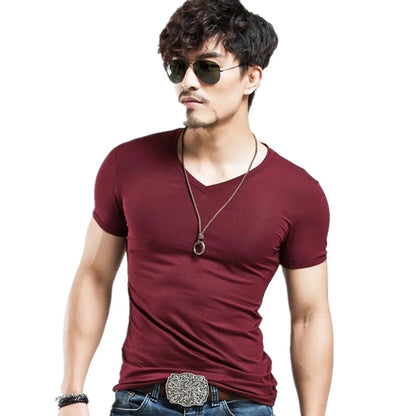 2025 MRMT Brand Clothing 10 colors Men T Shirt Fitness T-shirts Mens V neck Man T-shirt For Male Tshirts S-5XL