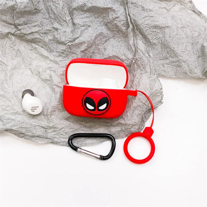 Cartoon Disney Marvel Earphone Case For EDIFIER TWS1 Pro Soft Silicone Wireless Bluetooth Earphone Protective Cover With Lanyard