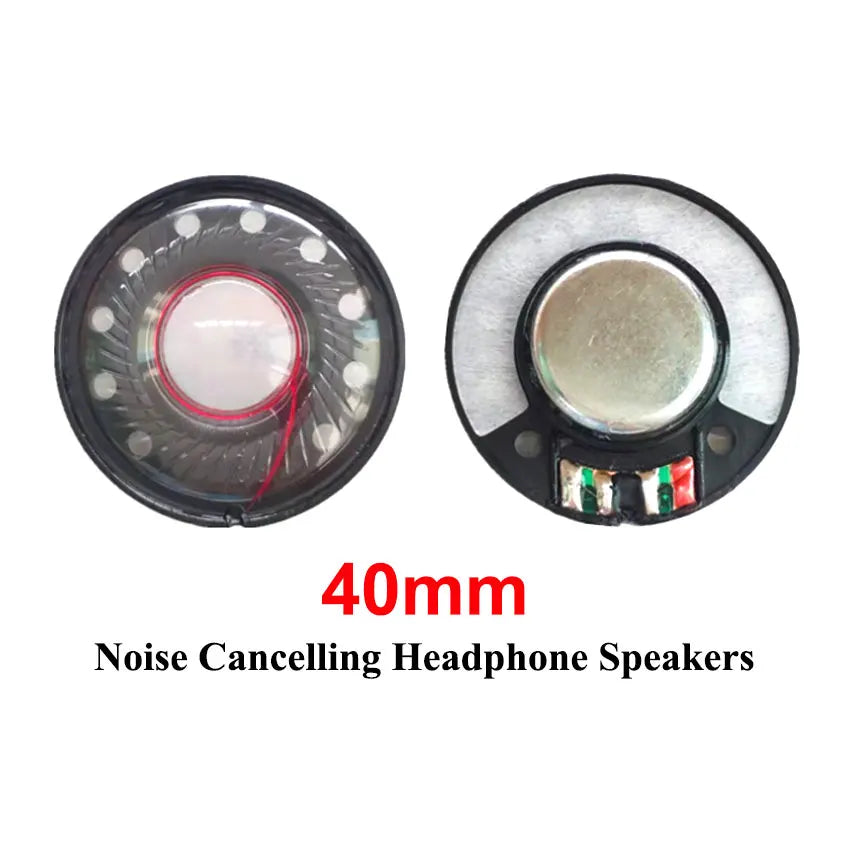2PCS 27mm 30mm 40mm 50mm Headphone Speaker Driver Hifi Bluetooth Black / White Magnetic High-end Earphone Diy Loudspeaker Repair