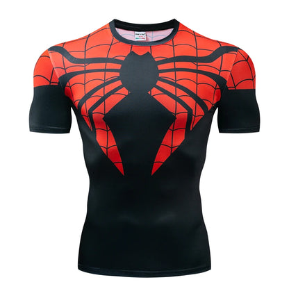 Summer New High Quality 3D Printed T shirts Men Compression Shirt Character Pattern Cosplay Costume Clothing Short Sleeve Tops