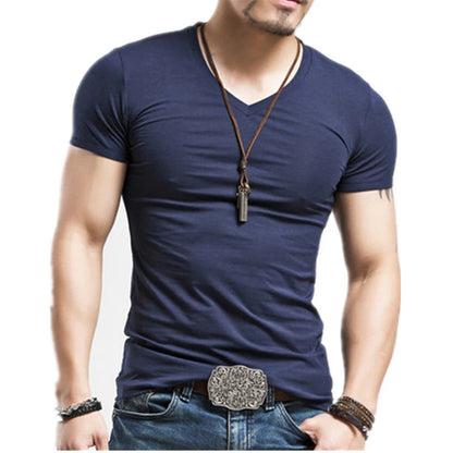 2025 MRMT Brand Clothing 10 colors Men T Shirt Fitness T-shirts Mens V neck Man T-shirt For Male Tshirts S-5XL