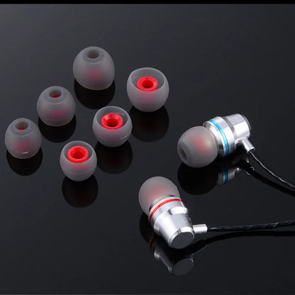 3/1 Pairs Ear Pads For Headphones Earphone Tips Silicone Ear Tips Small In-ear Earphone Covers Earbuds Eartips Accessories