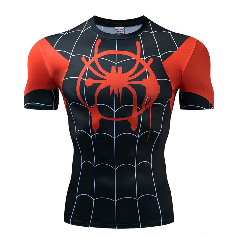 Summer New High Quality 3D Printed T shirts Men Compression Shirt Character Pattern Cosplay Costume Clothing Short Sleeve Tops
