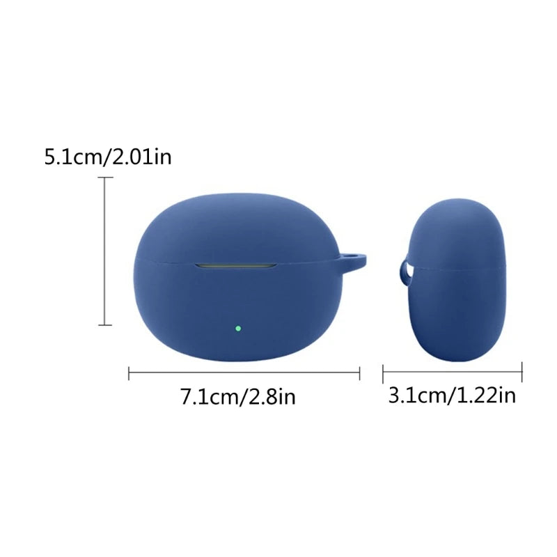 Waterproof Earphone Sleeve Soft Silicone Cover Secure Earphone Case Long Service Case Earbud Case fitting For Realme Buds T110