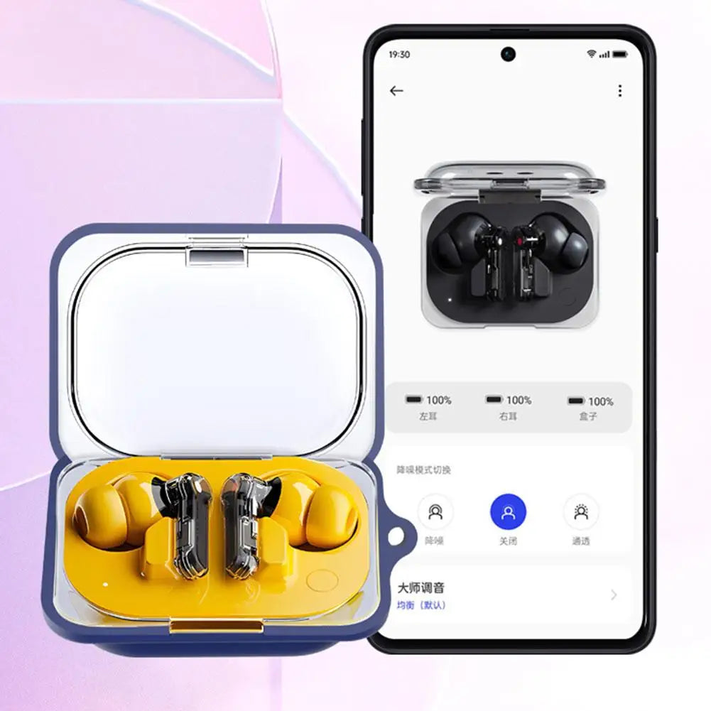 Earphone Protective SiliconeCase For Nothing Ear A Wireless BT Headset Charging Chamber Protection Nonslip Case