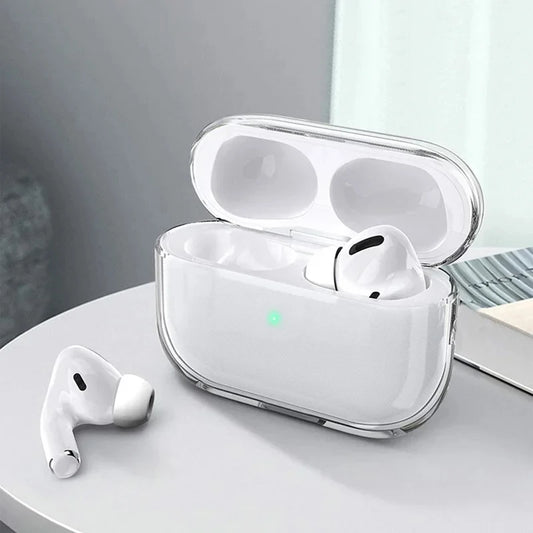 Crystal Cute Earphone Case For Apple AirPods 3 2 1 Case PC Hard Transparent Protective Cover For Airpod Pro 1st 2nd Charging Box