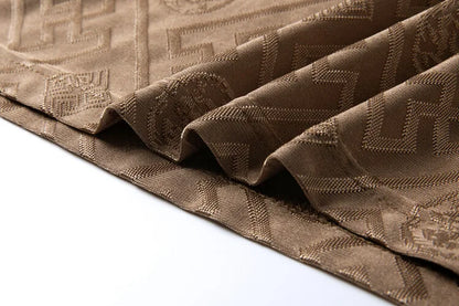 High end brand ice silk round neck short sleeved T-shirt for men's 2024 summer new fashionable printed comfortable casual top