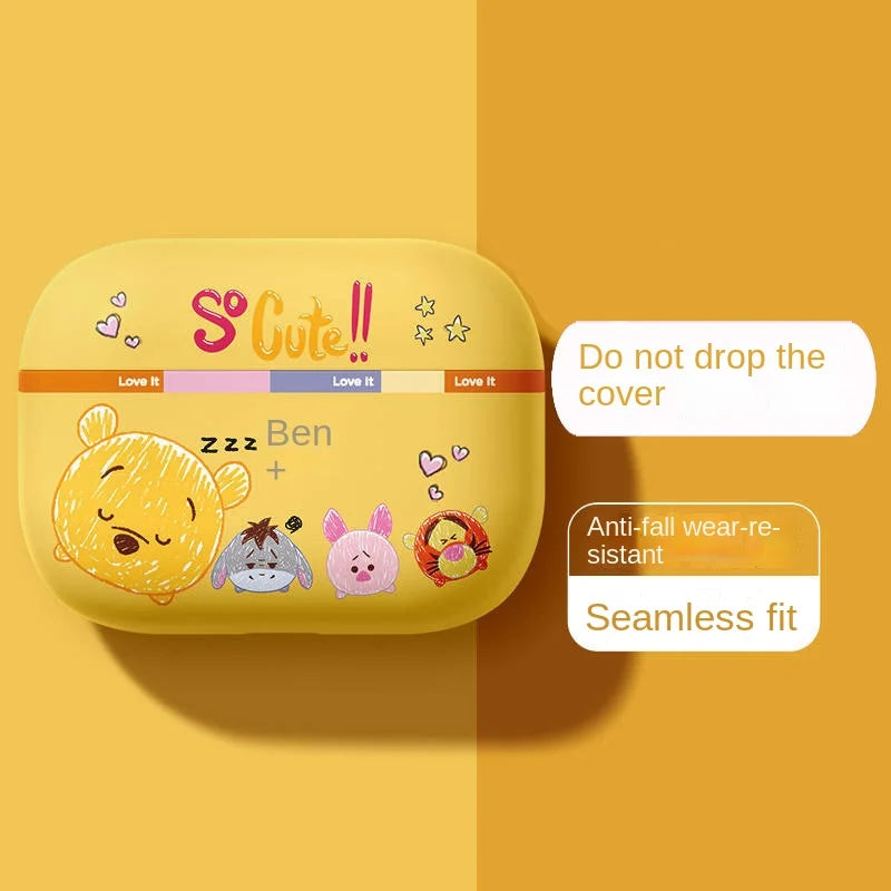 Cover for Apple AirPods 1 2 3 3rd Case for AirPods Pro Case Cute Cartoon Disney Anime Air Pords Pro2 Earphone Case Accessories
