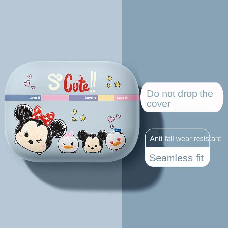 Cover for Apple AirPods 1 2 3 3rd Case for AirPods Pro Case Cute Cartoon Disney Anime Air Pords Pro2 Earphone Case Accessories