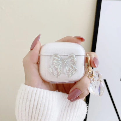 Buttery Soft Case with Keychain For AirPods 4 Airpods 3 2 1 pro 2nd Wireless Earphone Accessories Headphone Box Cover