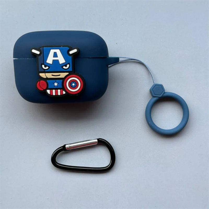 Cartoon Case For TAGRY X08 Case Silicone Ring Anti-drop Protect Earphone Case soft Silicone hearphone box