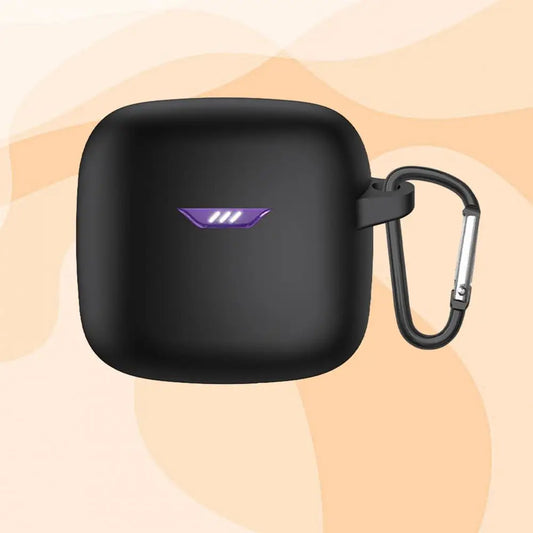 Soft Silicone Phone Case Earphone Case Waterproof Shockproof with Hook Soft Silicone Protective Cover for JBL Tune Flex