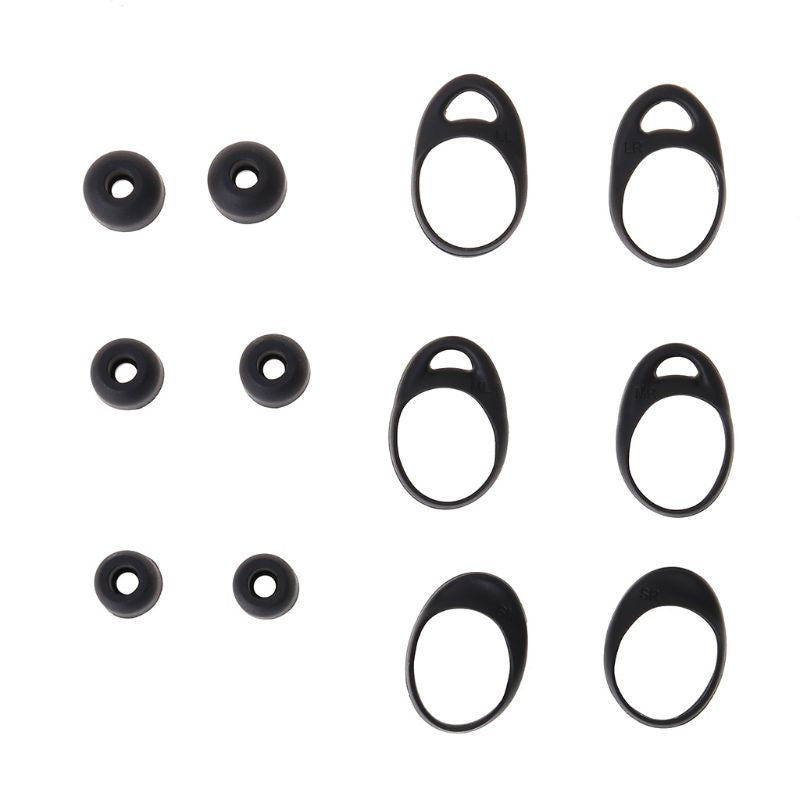 3Pair Silicone Protective Case Cover Shell Protector Kits for Samsung Gear iConX SM-R140 Bluetooth Earphones Accessories 95AF