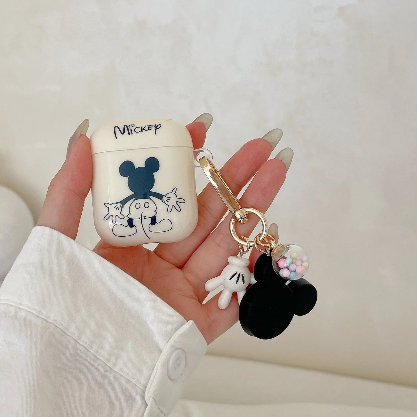 Disney Mickey Minnie Mouse Case For Airpods Pro 2,Protective Bluetooth Earphone TPU Cover For Airpods Pro Case For Girls Men