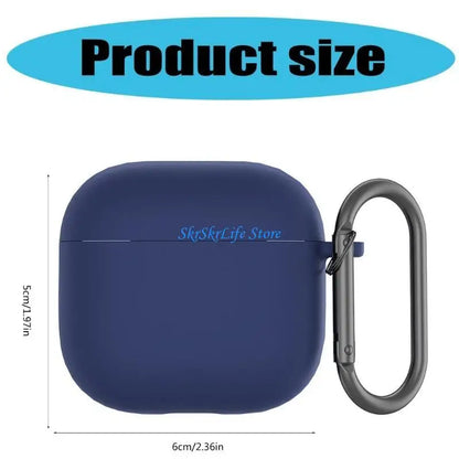 E65E Liquid Silicone Earphone Protector Case AntiYellowing Cover for