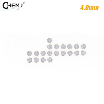 20Pcs Earphone Dustproof Net 4.0-5.0mm Mesh Net Filter In-ear Headphones Anti-dust Protector Cover Earphone Accessories