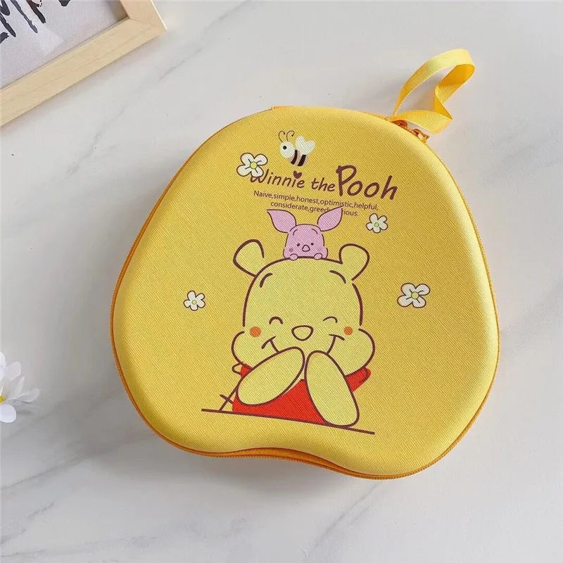 Cartoon Disney Headphone Case for AirPods Max Portable Smart Earphone Cover Storage Bag Travel Box for AirPods Max With Zipper