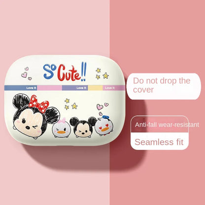 Cover for Apple AirPods 1 2 3 3rd Case for AirPods Pro Case Cute Cartoon Disney Anime Air Pords Pro2 Earphone Case Accessories