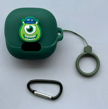 For (MI)Xiaomi Buds 5 ProTrue Wireless Bluetooth Earphone Cover DIY Cartoon Silicone Anti Drop Soft Cover With Hook