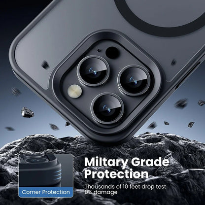 Luxury Matte 16E Magnetic Phone Case For iPhone 14 16 15 Plus 11 12 13 16E 14 15 Pro Max Magsafe Shockproof Protector Hard Cover