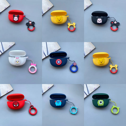 Cartoon Silicone Case For Redmi Buds 5 Pro Bluetooth Wireless Earphones Protective Sleeve Cover For Xiaomi Redmi Buds 5 Pro