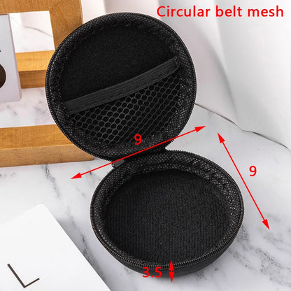 Mini Square EVA Earphone Protective Box Digital Charger Headphone Storage Bag USB Data Cable Organizer Carrying Pouch