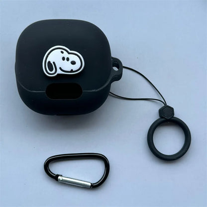 For (MI)Xiaomi Buds 5 ProTrue Wireless Bluetooth Earphone Cover DIY Cartoon Silicone Anti Drop Soft Cover With Hook