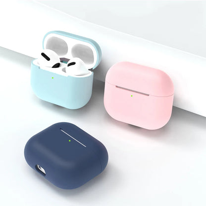 Soft Silicone Case For Apple Airpods 3rd generation Protective Wireless Bluetooth Earphone Cover For Air Pods 3 Charging Box Bag