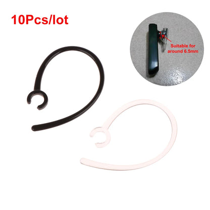 10Pcs Universal Bluetooth Headset Earhooks 6MM Hanger Accessories Hook Loop Universal Caps Ear Ear Ear Clip Hooks