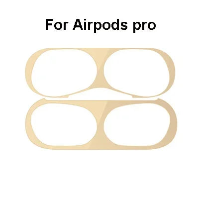 Dust-proof Scratchproof Sticker For AirPods 1 2 Sticker Dust Guard Protective Earphone Film For Apple AirPods 2 1 Cover Stickers