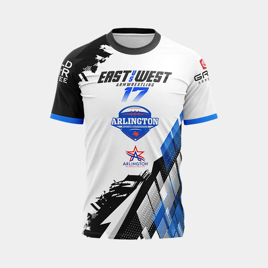 Men's T-shirt Arm Wrestling Jersey Fan Wrist Training Fitness Short Sleeve Fashion Quick Dry Breathable Tees Summer O-neck Tops