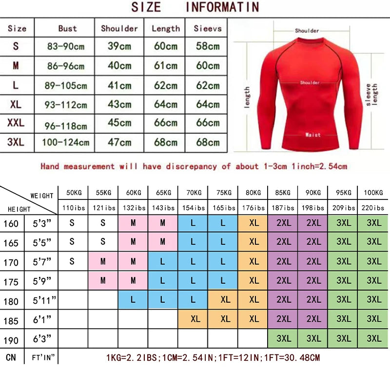Men's T-shirt Running Sport T Shirt Men Compression Fitness Top Tee Quick Dry Tight Training Gym Sport Running Shirts Men Jersey