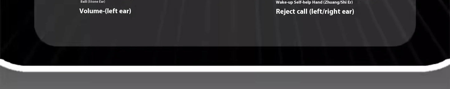 MONSTER AC530 Wireless Earphones Bone Conduction Ear Hanging Non in Ear Double Folding Ergonomics Bluetooth Sports Earphones