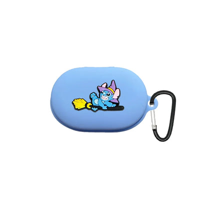 Disney cartoon Redmi Airdots protective case with hook suitable for Xiaomi Mi Redmi Airdots 1/2 Airdotse earphone charging case