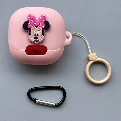 For (MI)Xiaomi Buds 5 ProTrue Wireless Bluetooth Earphone Cover DIY Cartoon Silicone Anti Drop Soft Cover With Hook