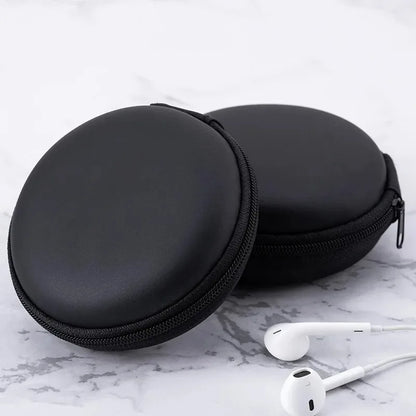 Earphone Holder Case Storage Carrying Hard Bag Box Case For Earphone Headphone Accessories Earbuds memory Card USB Cable